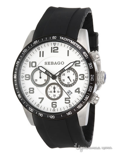 Часы Sebago, цвет цвет белый / черный