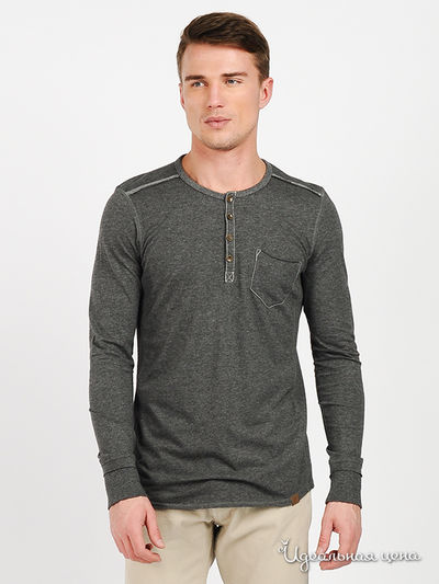 Лонгслив Tom Tailor, цвет цвет серый