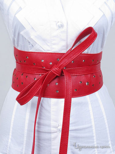 Ремень Dispacci, цвет цвет красный