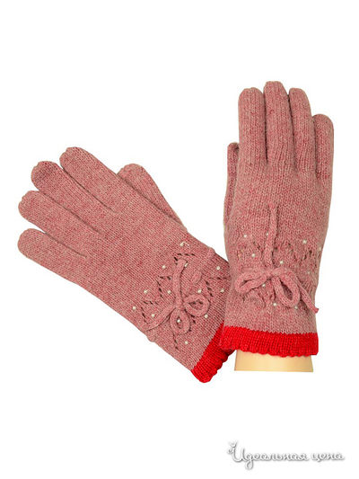 Перчатки Dispacci, цвет цвет розовый