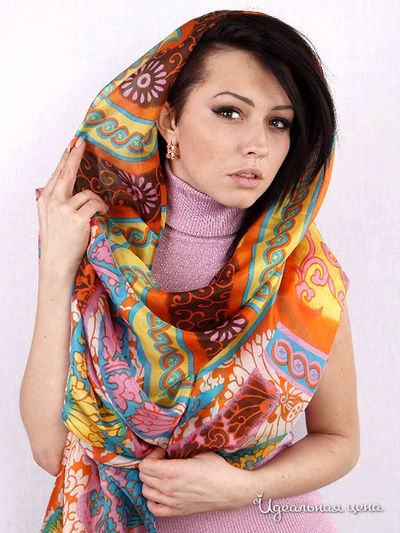 Палантин Dispacci, цвет цвет желтый / оранжевый