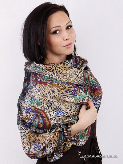 Палантин Dispacci, цвет цвет синий