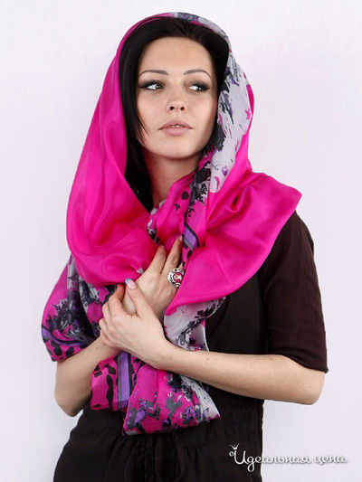 Палантин Dispacci, цвет цвет фуксия