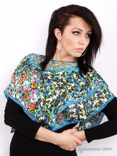 Платок Dispacci, цвет цвет бирюза