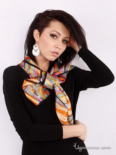 Платок Dispacci, цвет цвет бирюза