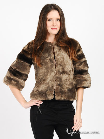 Шуба Silvian Heach, цвет цвет древесный / бежевый