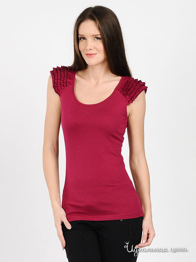 Футболка Silvian Heach, цвет цвет пурпурный