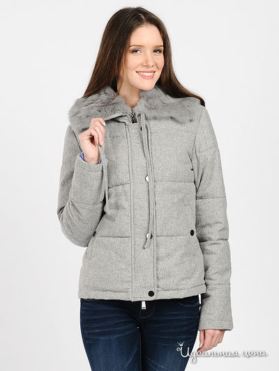 Куртка Silvian Heach, цвет цвет серый меланж