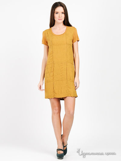 Платье Silvian Heach, цвет цвет натуральная охра