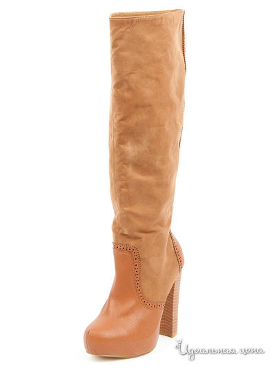 Сапоги Silvian Heach, цвет цвет натуральная охра