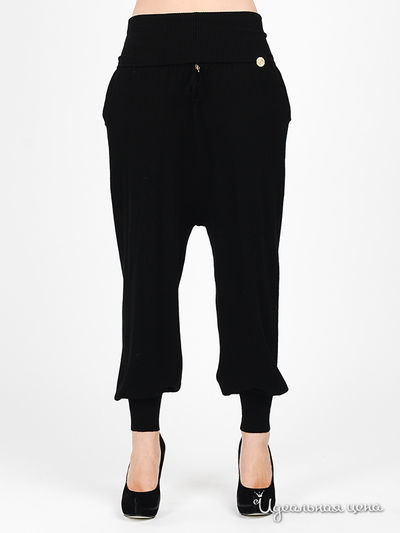 Брюки Fracomina, цвет цвет черный