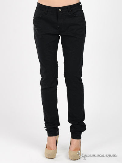 Брюки Fracomina, цвет цвет черный