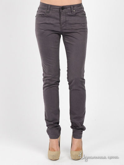 Брюки Fracomina, цвет цвет угольный