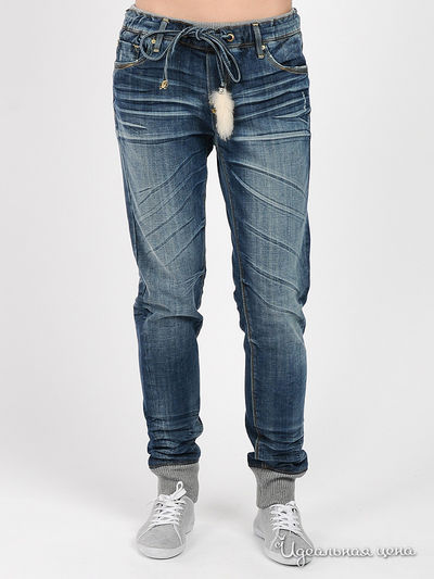 Джинсы Fracomina, цвет цвет морская волна