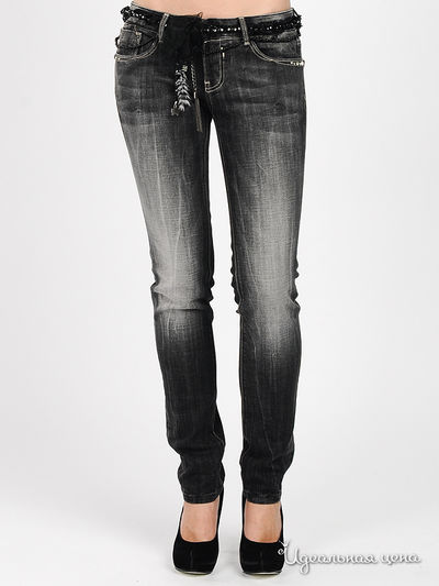 Джинсы Fracomina, цвет цвет черный / серый