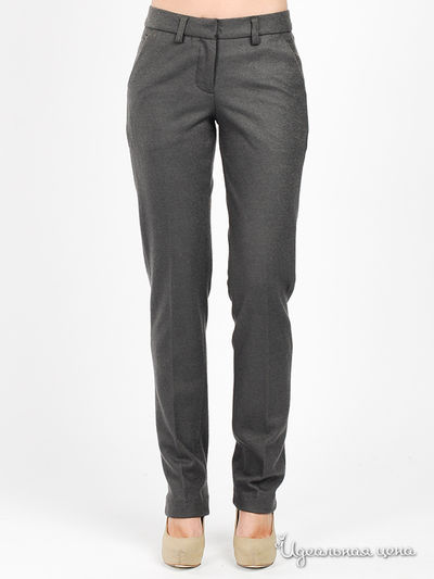 Брюки Silvian Heach, цвет цвет темно-серый меланж