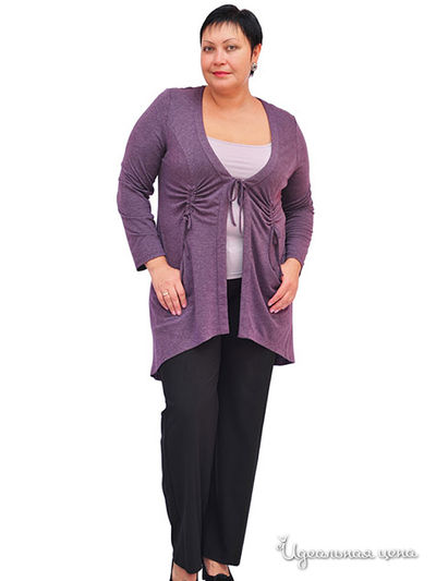 Блуза Lady Style, цвет цвет брусничный