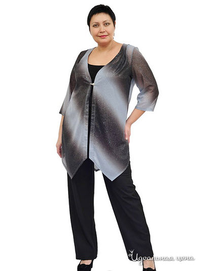 Блуза Lady Style, цвет цвет светло-голубой