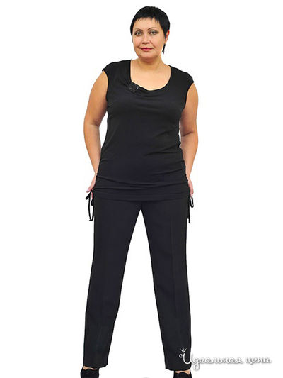 Брюки Lady Style, цвет цвет черный