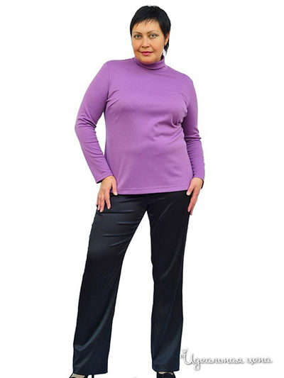 Блуза Lady Style, цвет цвет сиреневый
