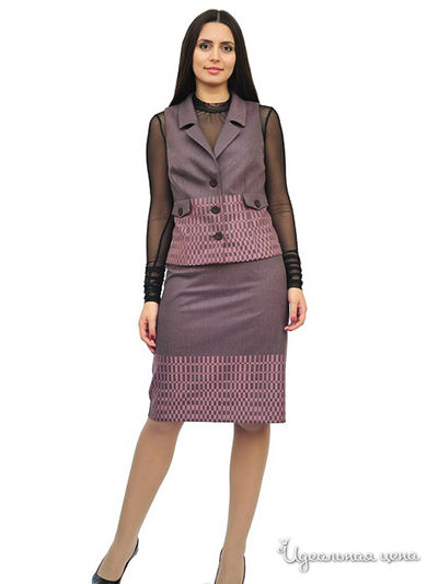 Комплект Lady Style, цвет цвет брусничный