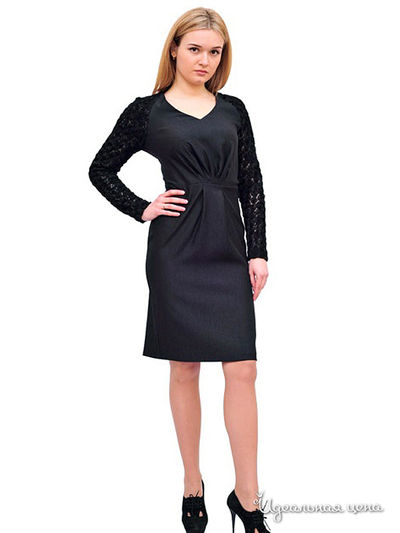 Платье Lady Style, цвет цвет черный