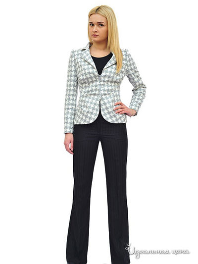 Жакет Lady Style, цвет цвет серый