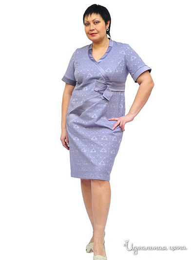 Платье Lady Style, цвет цвет сиреневый