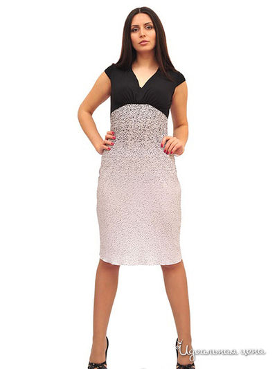 Платье Lady Style, цвет цвет черный / белый