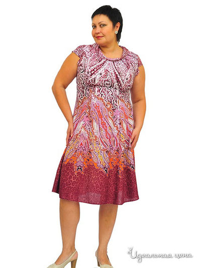 Платье Lady Style, цвет цвет мультиколор