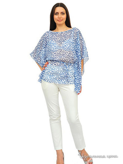 Блуза Lady Style, цвет цвет голубой