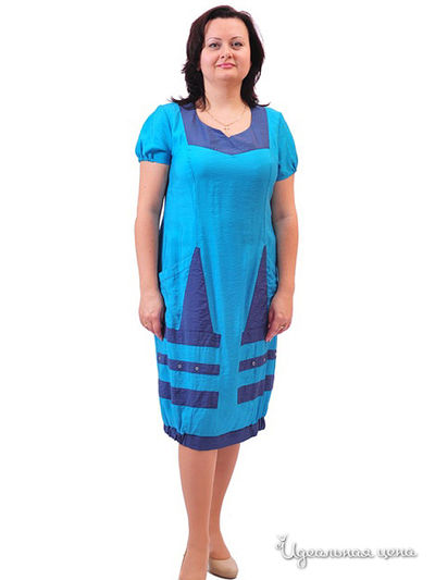 Платье Lady Style, цвет цвет синий