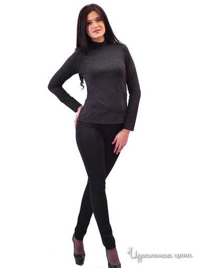 Блуза Lady Style, цвет цвет темно-серый