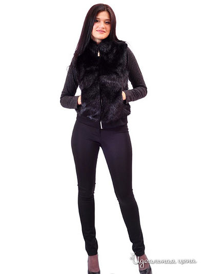 Жилет Lady Style, цвет цвет черный