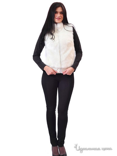 Жилет Lady Style, цвет цвет белый
