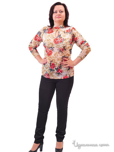 Блуза Lady Style, цвет цвет мультиколор