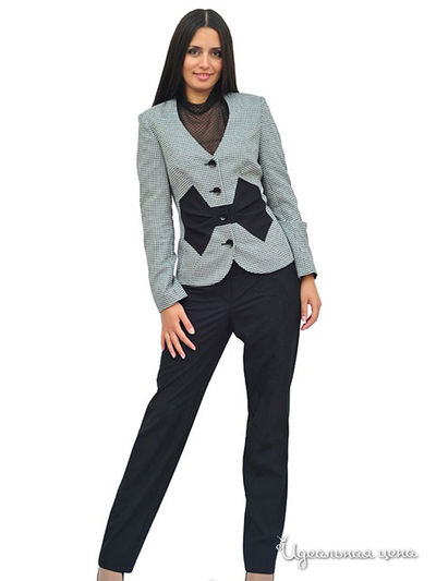 Жакет Lady Style, цвет цвет серый