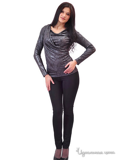 Блуза Lady Style, цвет цвет серый