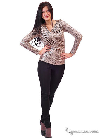 Блуза Lady Style, цвет цвет бежевый