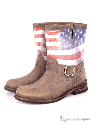 Полусапоги Felmini, цвет цвет коричневый