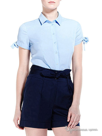 Блуза Savage, цвет цвет голубой