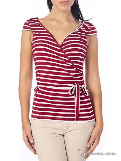 Топ Savage, цвет цвет красный / белый