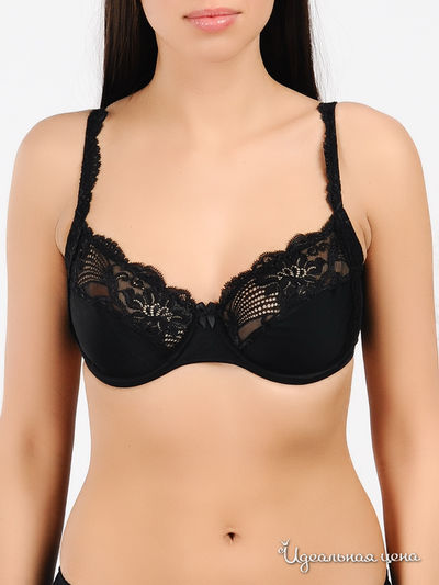 Бюстгальтер V.O.V.A., цвет цвет черный