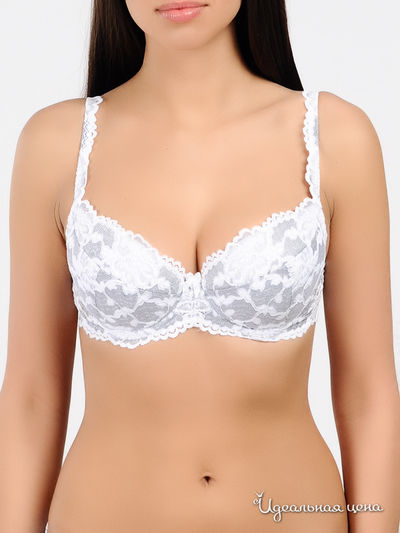 Бюстгальтер V.O.V.A., цвет цвет серый / белый