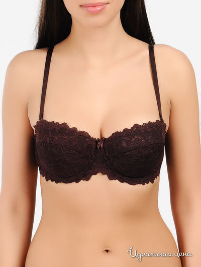 Бюстгальтер V.O.V.A., цвет цвет бургундия