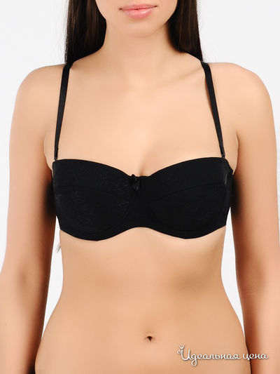 Бюстгальтер V.O.V.A., цвет цвет черный