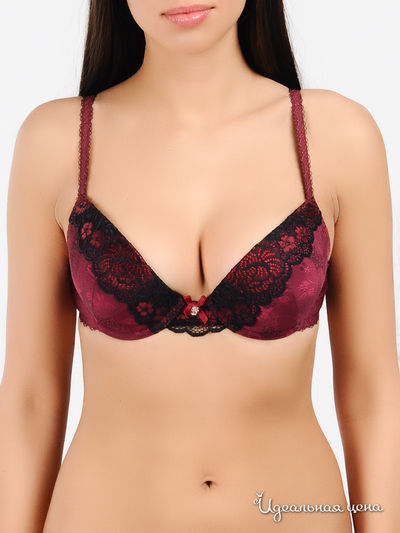 Бюстгальтер V.O.V.A., цвет цвет ягодный