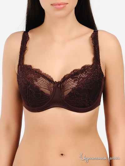 Бюстгальтер V.O.V.A., цвет цвет бургундия