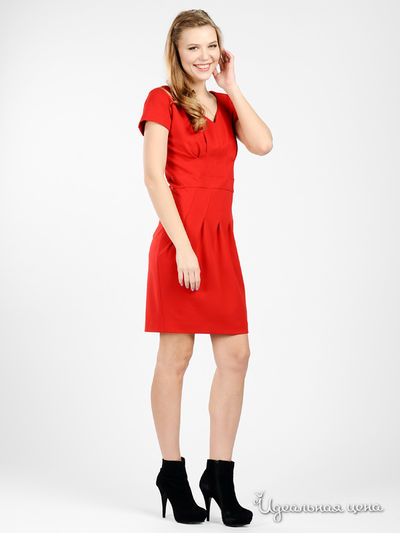 Платье PIU&PIU, цвет цвет красный