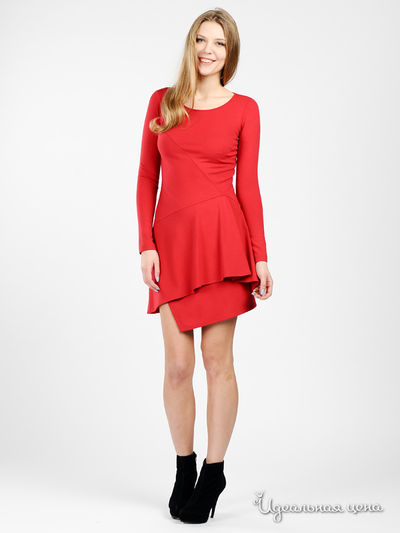 Платье PIU&PIU, цвет цвет малиновый